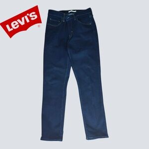 Levi's Women's Dark Blue Straight Leg Jeans